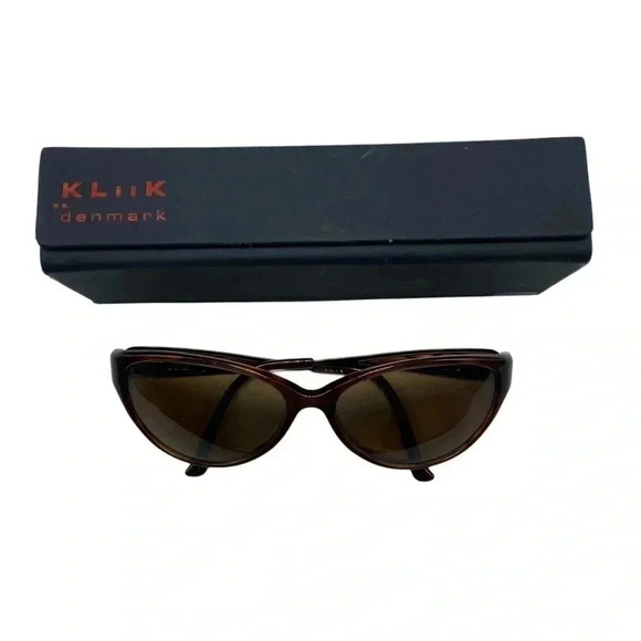 Kliik Denmark sunglasses frame with case - Picture 1 of 5